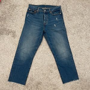 Levi’s Wedgie straight fit jeans in Lasting Impression wash